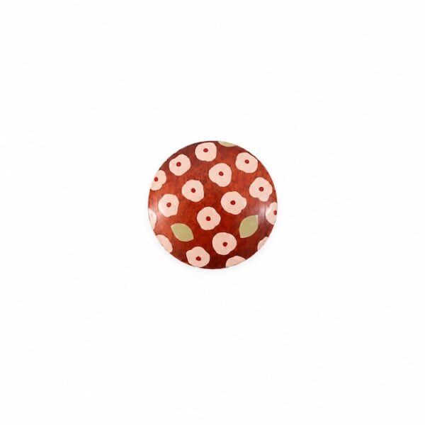 花一華 Anemone｜漆の帯留め ※作品展展示商品